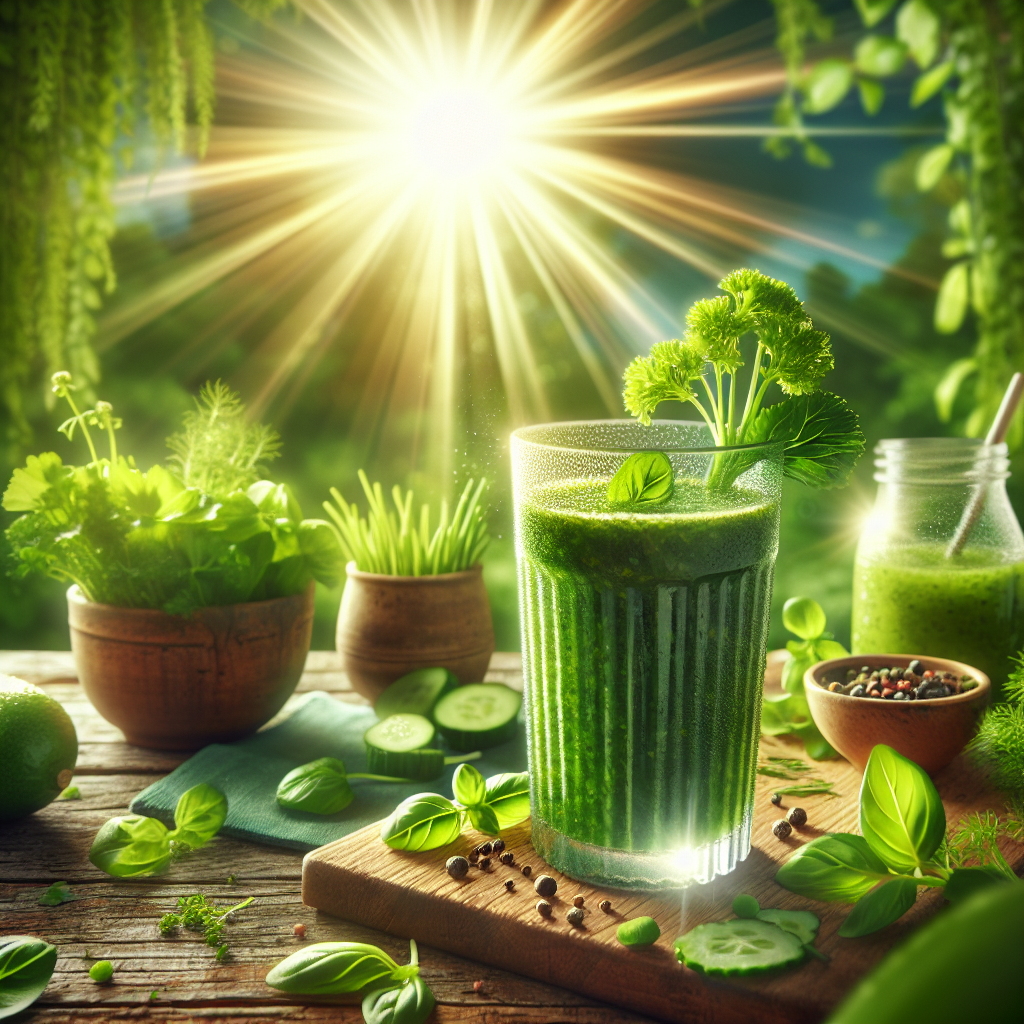 Yeşil Bitkili İçeceklerin Getirdiği Sağlık