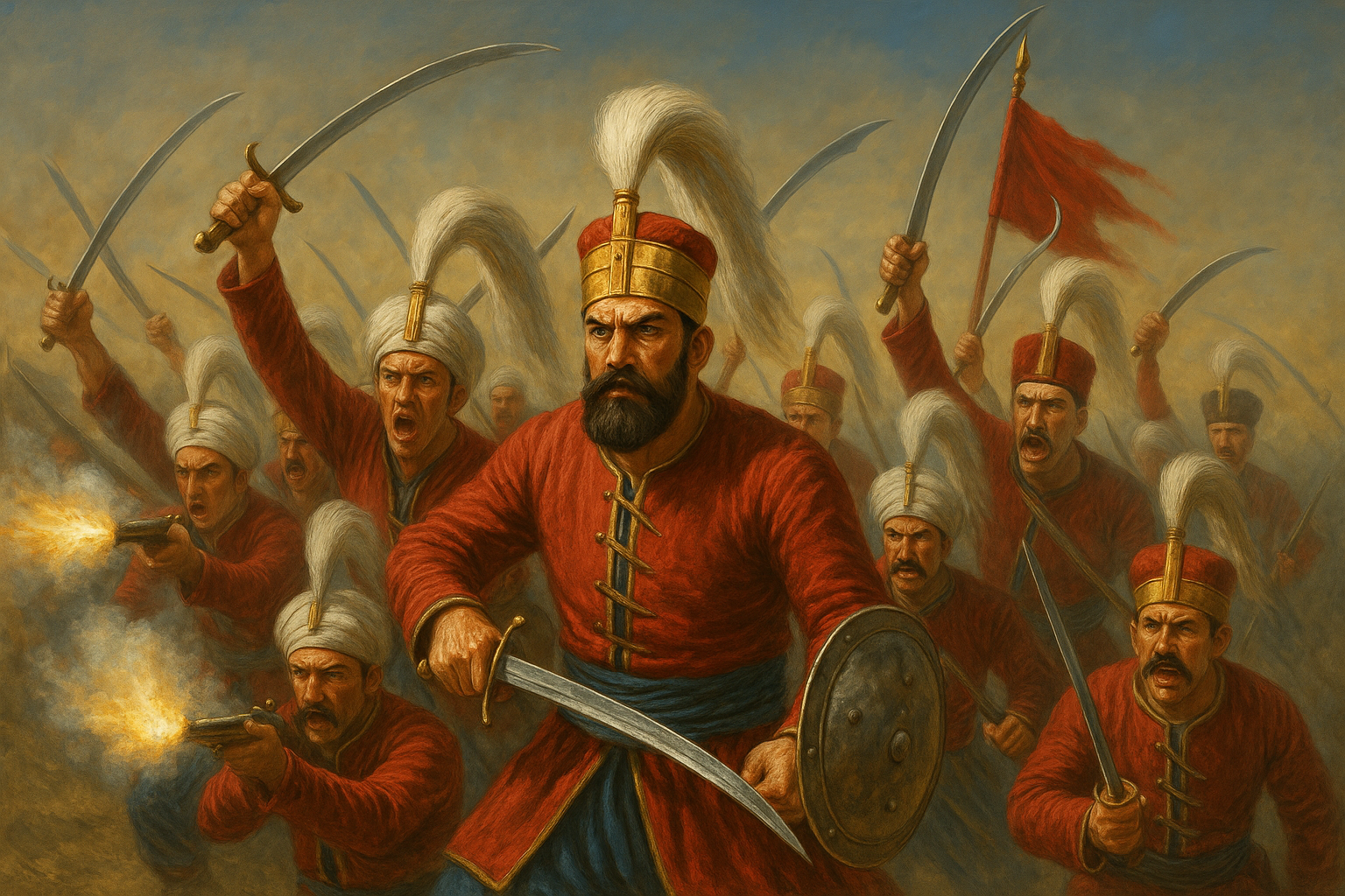 Yeniçeri (Eski Asker ) Padişah 2. Mahmut Ayaklanması